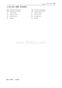 2019北京汽车X3 10.4 电子驻车（EPB）系统电路图