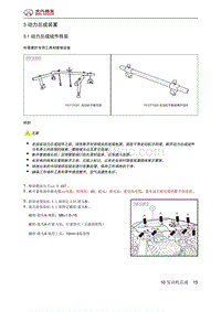 2019北京汽车X3 3 动力总成装置