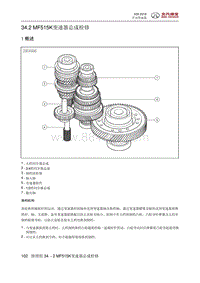 2019北京汽车X3 34.2 MF515K 变速器总成检修