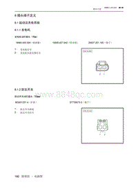 2020北京X3 8 插头端子定义