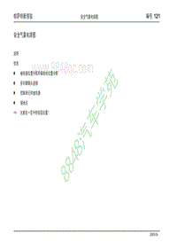 2009帕萨特新领驭电路图 12_安全气囊