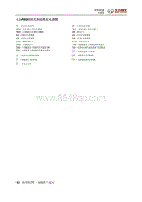 2019北京X3电路图 10.5 ABS防抱死制动系统电路图