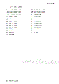 2021北京X7 10.38 电动车窗系统电路图