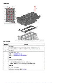 2019科鲁兹 气缸盖的安装