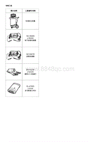 2019科鲁兹 专用工具和设备