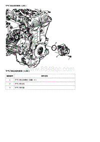 2019科鲁兹 节气门体总成的拆卸（L3G）