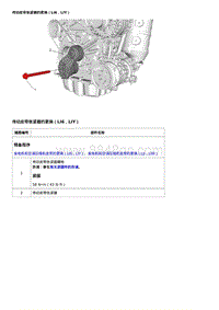 2019科鲁泽 传动皮带张紧器的更换（LI6）