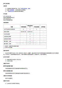 2019科鲁泽 故障诊断DTC B2585