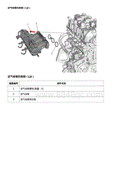 2019科鲁泽 进气歧管的拆卸（LJI）