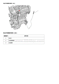 2019科鲁泽 机油尺和套管的拆卸（LI6）