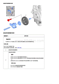 2019科鲁兹 曲轴扭转减振器的拆卸