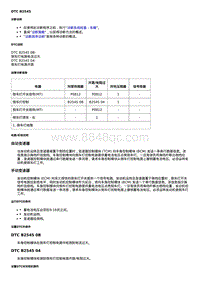 2019科鲁泽 故障诊断DTC B2545