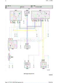 2014雪铁龙DS5电路图 02-照明信号信息