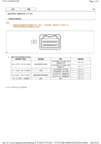 2021丰田C-HR奕泽混动 前摄像机系统ECU端子图