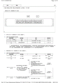 2021丰田C-HR奕泽混动 智能上车和起动系统（上车功能）ECU端子图