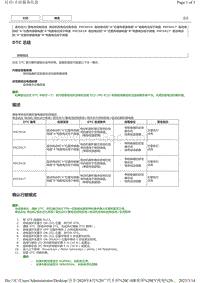 2020丰田C-HR奕泽EV DTC P0C5016 P0C5017 P0C5A16 P0C5A17