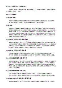 2022凯迪拉克CT5 驻车挡－发动机运行（液压回路）