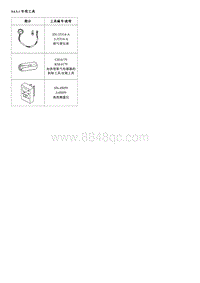 2015别克英朗 9.6.5.1 专用工具