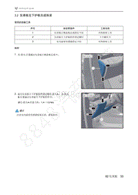 2021年极狐ARCFOX阿尔法S维修手册-3.2仪表板左下护板总成拆装