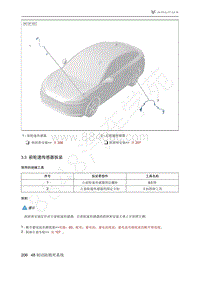 2021年极狐ARCFOX阿尔法S维修手册-3.3前轮速传感器拆装