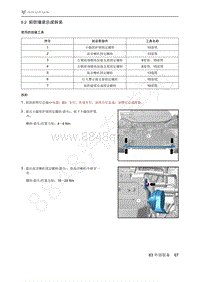 2021年极狐ARCFOX阿尔法S维修手册-6.2前防撞梁总成拆装