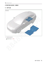 2021年极狐ARCFOX阿尔法S维修手册-8.1部件位置