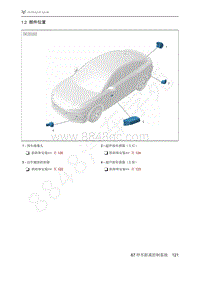 2021年极狐ARCFOX阿尔法S维修手册-1.2部件位置