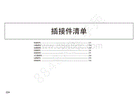 2019年江西五十铃牧游侠电路图-插接件清单