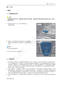 2021年极狐ARCFOX阿尔法T维修手册-1.1天窗初始化学习