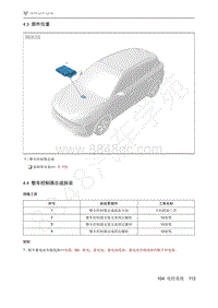 2021年极狐ARCFOX阿尔法T维修手册-4.3部件位置