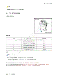 2021年极狐ARCFOX阿尔法T维修手册-6.11气分-换向阀组件拆装