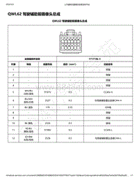 2019-2020年款宝骏RS-3电路图-QWL62 驾驶辅助前摄像头总成