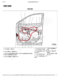 2018-2020年款新宝骏RS-5电路图-右前门线束