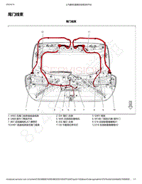 2017-2019宝骏530电路图-尾门线束