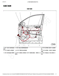 2017-2019宝骏530电路图-右前门线束
