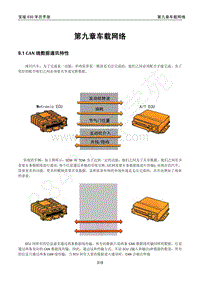 2011年宝骏630维修手册-第九章 车载网络