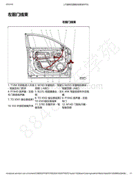 2019年款新宝骏RC-6电路图-左前门线束