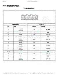 2019年款宝骏510电路图-K56 串行数据网关模块