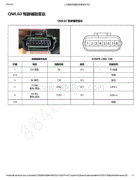 2020年款新宝骏E300和E300P电路图-QWL60 驾驶辅助雷达