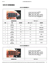 2021年款新宝骏Valli电路图-QWL09 多媒体模块