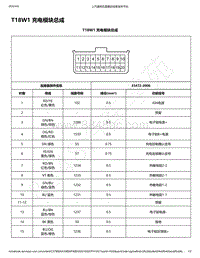 2020年款新宝骏E300和E300P电路图-T18W1 充电模块总成