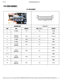 2020年款新宝骏RC-5电路图-X84 整车诊断接口