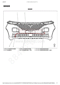 2019-2020年款新宝骏RM-5电路图-前保线束