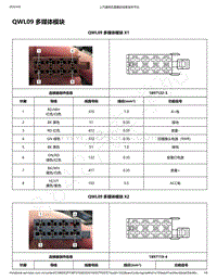 2019年款新宝骏RC-6电路图-QWL09 多媒体模块