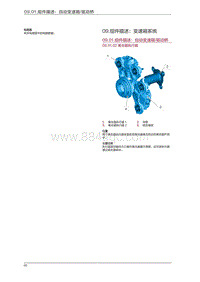 2016年观致3-09.组件描述 变速箱系统