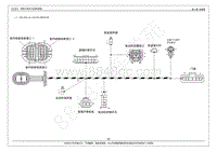 2016年奇瑞艾瑞泽7PHEV电路图-55左前门线束图