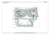 2016年奇瑞瑞虎5电路图-2.03-前舱线束插件端子图