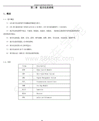 2013年奇瑞E3维修手册-02-组合仪表系统