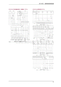 2016年观致3电路图-20.05.34 配电系统 CF14