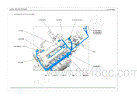 2013年奇瑞艾瑞泽7电路图-05-发动机线束 
